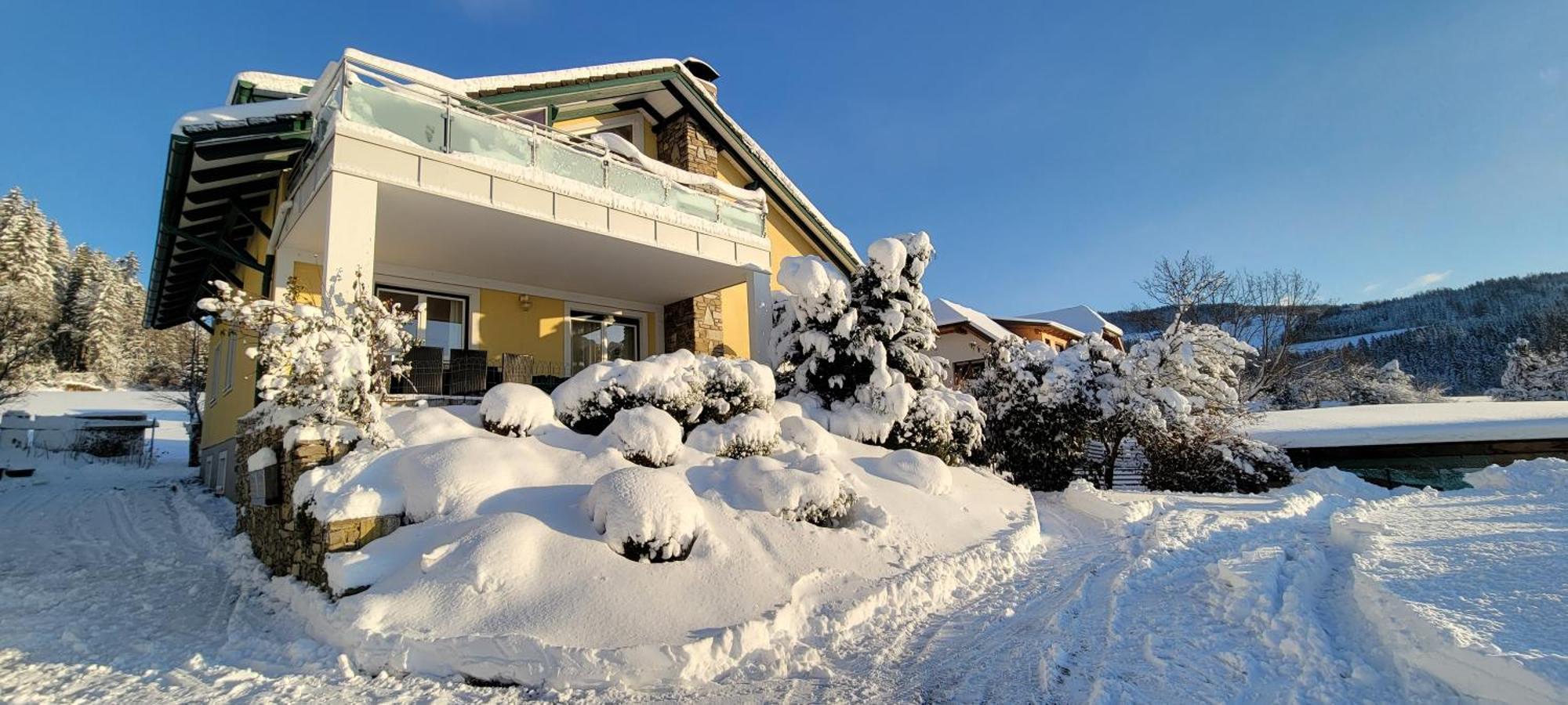 Ferienwohnung Kathrin Mariahof エクステリア 写真