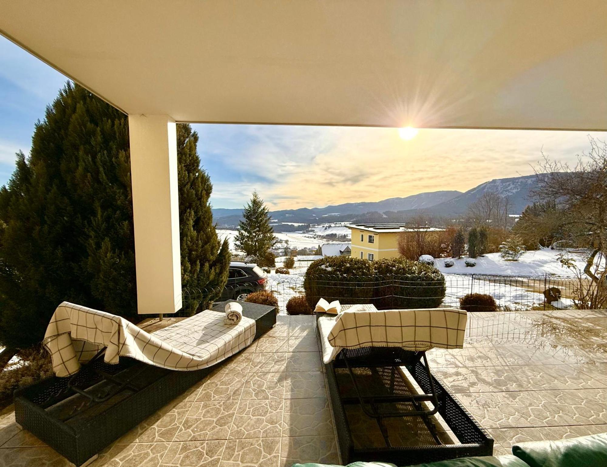 Ferienwohnung Kathrin Mariahof エクステリア 写真